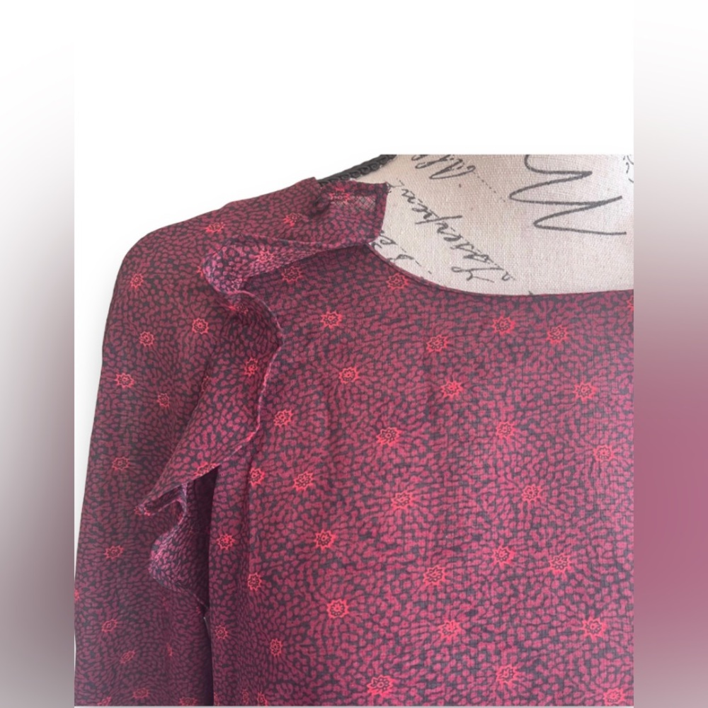 NWT BA&SH Rita Open Back Top - Bordeaux 🔥SOLD OUT🔥 - Picture 5 of 11